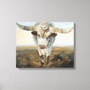 Toile Ramblin' Sur La Vache