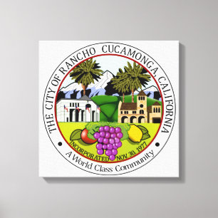 Toile Rancho Cucamonga (Californie)