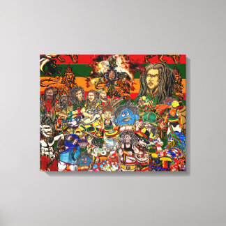 TOILE RASTAFARI