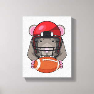 Toile Rat au football