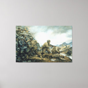 Toile Red Bull dans la ligne d'hiver par Donna Neary Imp