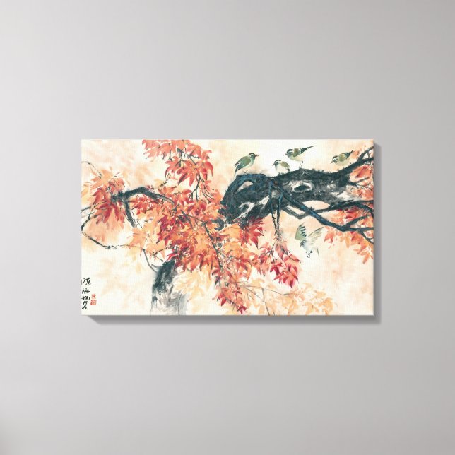 Toile Red Maples (Recto)