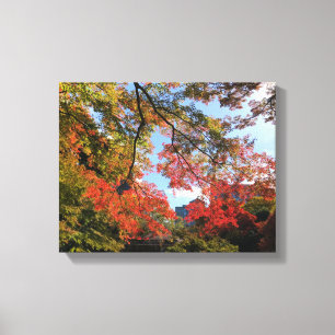 Toile Red Maples au Jardin Japonais