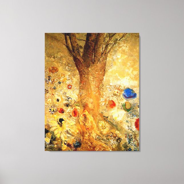 Toile Redon - Bouddha dans sa jeunesse (Recto)