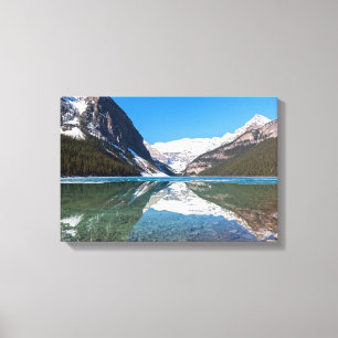 Toile Réflexion sur le lac Louise - Banff NP, Canada
