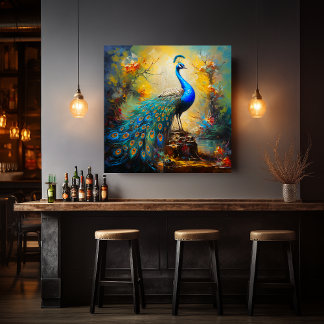 Toile Regal Peacock