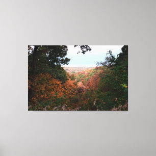 Toile Regardant sur la Vallery
