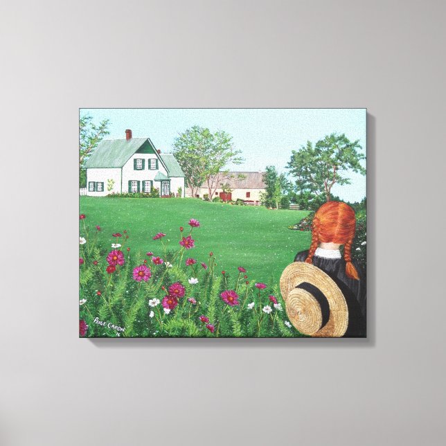 Toile "Regarder avec amour" Anne of Green Gables, Île-du (Recto)