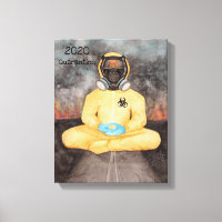 Regarder ça Burantine Quarantine Yoga Hazmat Suit