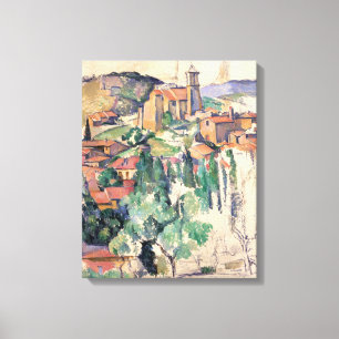 Toile Regardez Gardanne - Paul Cezanne - c1885