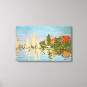 Toile Regatta à Argenteuil par Claude Monet