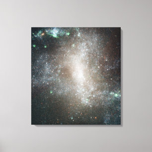 Toile Région centrale de la galaxie spirale barrée