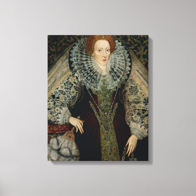 Toile Reine Elizabeth I, c.1585-90 (Recto)