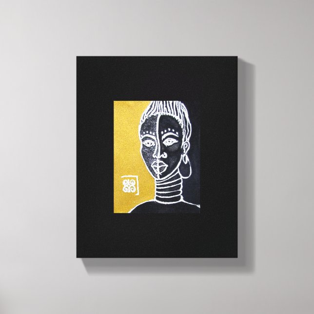 Toile Reine guerrière par Alicia L. McDaniel (Recto)