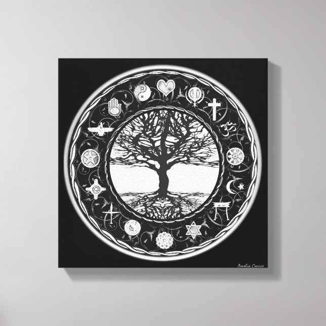 Toile Religions mondiales (Recto)