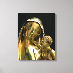 Toile Reliquaire de la Vierge du d'Evreux de Jeanne,