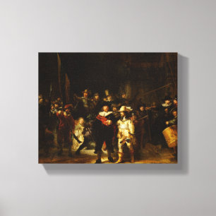Toile Rembrandt Nightwatch Night Watch Peinture baroque