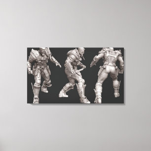 Toile Remplacement d'un trait de mort