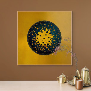 Toile Renaissance – Cercle Abstrait de l'Émergence