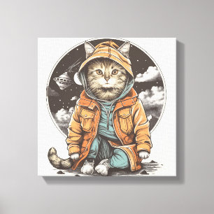 Toile Rencontre de chats