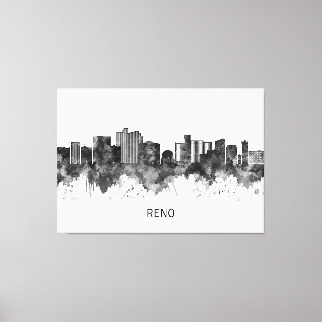 Toile Reno Nevada Skyline (Recto)