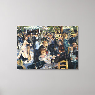 Toile Renoir - Bal du Moulin de la Galette