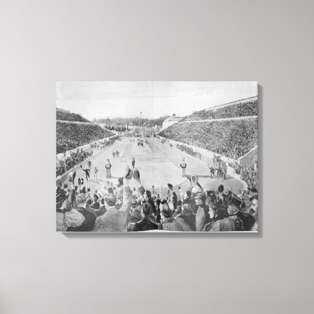 Toile Reprise des Jeux Olympiques à Athènes (Recto)