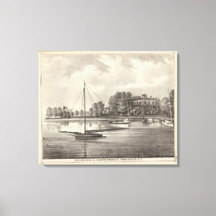 Toile Résidence de Joseph Francis, Tom's River, NJ