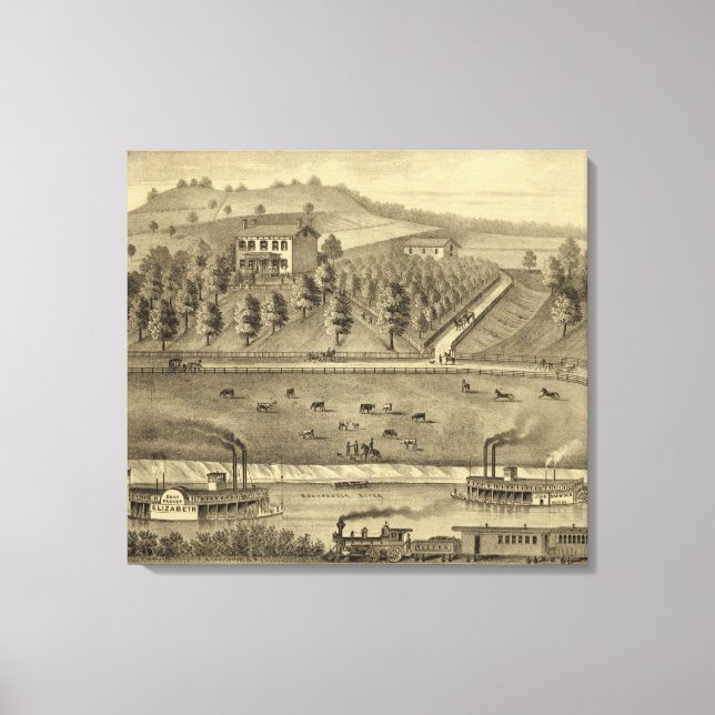 Toile Résidence de William Schrader (Recto)