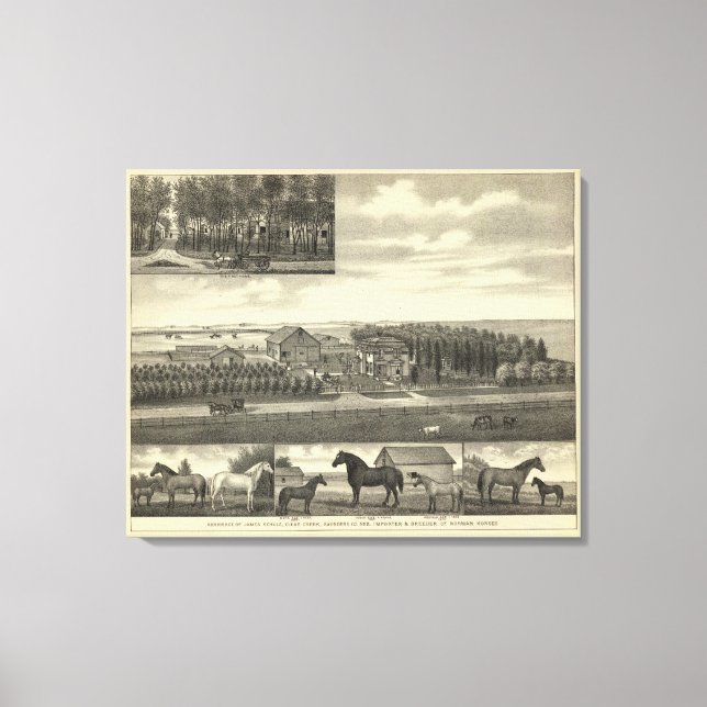Toile Résidence Schulz, Nebraska (Recto)