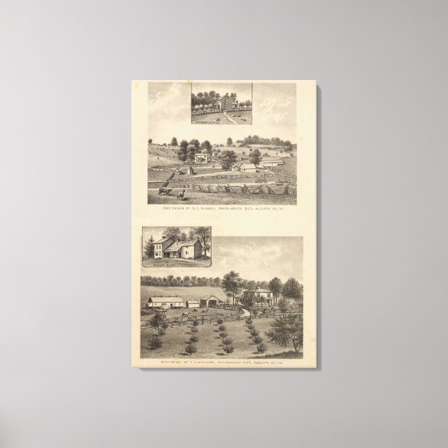 Toile Résidences Ramsey, Williams (Recto)