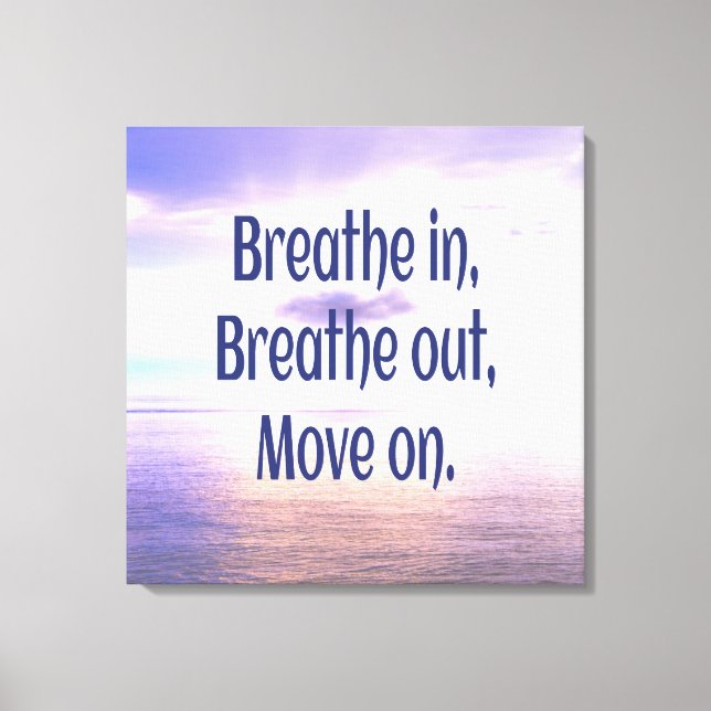 Toile Respiration, Respiration, Avance, Motivation (Recto)