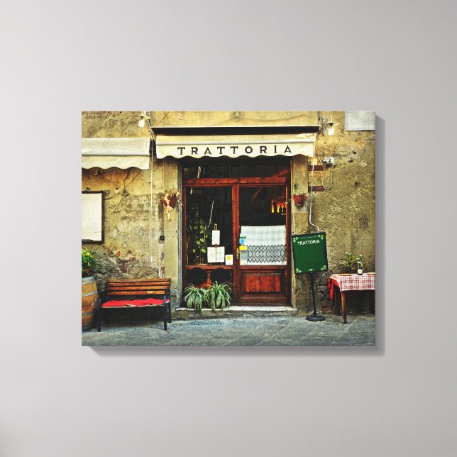 Toile restaurant italien (Recto)