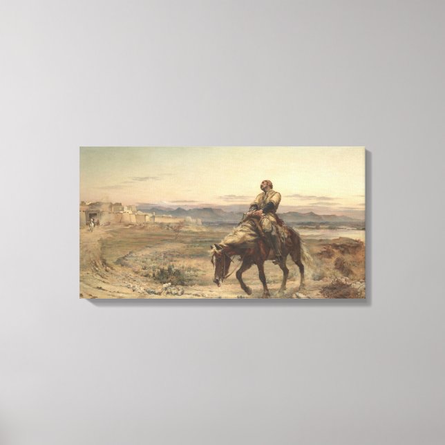 Toile Restes d'une armée (par Elizabeth Thompson) (Recto)