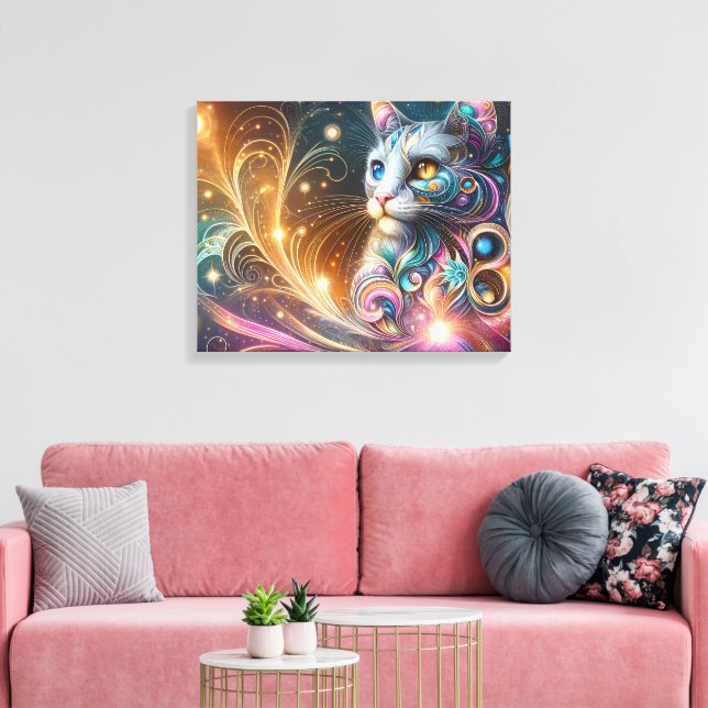 Toile Résumé de chat (Insitu(Salon))