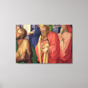 Toile Retable de Landauer : Le Roi David, 1511