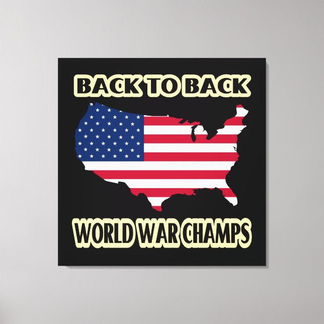 Toile Retour sur les Champs de la Guerre Mondiale (Recto)