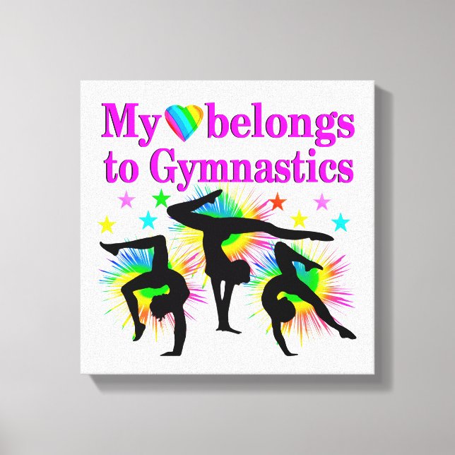 TOILE RÊVE DE LA GYMNASTIQUE (Recto)