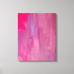 Toile Rêve rose Art Abstrait