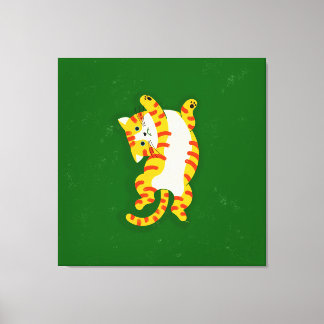 Toile Réveillez-vous Chat