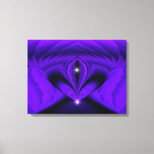 Toile Rêves d'arc-en-ciel violets , Deux Étoiles