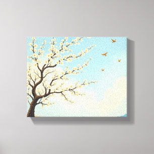 Toile Rêves de fleurs d'amandes