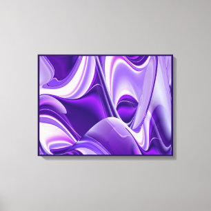 Toile Rêves de neige violette, Art de fantaisie de arc-e