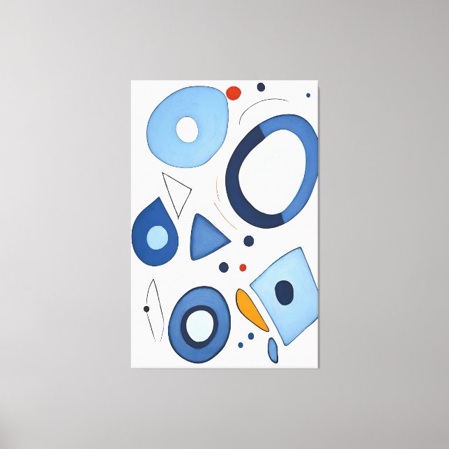 Toile Rêves de points quantiques Abstraits (Recto)