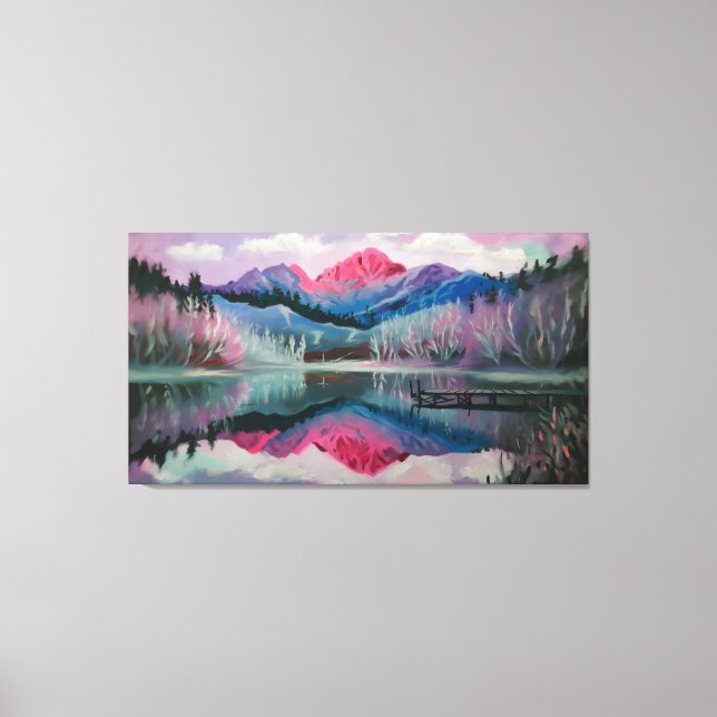 Toile Rêves reflétés (Recto)