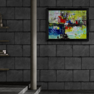 Toile "Rêves Vifs", Art Abstrait