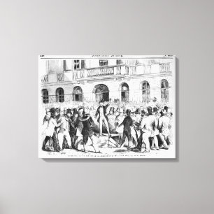 Toile Révolte à Vienne