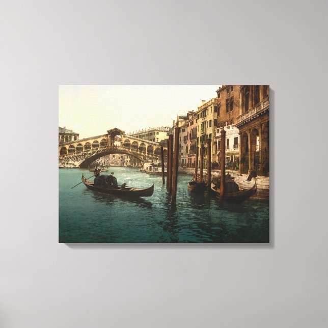 Toile Rialto Bridge I, Venice, Italy (Recto)