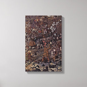 Toile Richard Dadd - Le Maître-Trame Fairy Fellers