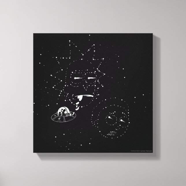Toile RICK ET MORTY™ | Constellations (Recto)